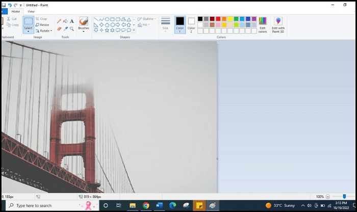 Open Paint App