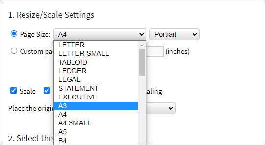 Split PDF Documents at Pages Where Page Size or Orientation Changes