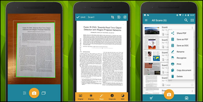 best pdf scanner app for android