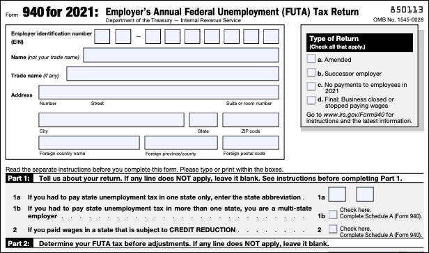  940 Tax Form What It Is And How To Fill It EaseUS