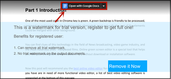 carica pdf su google drive