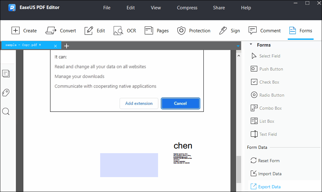 [Solved] How to Import Data into PDF Form Easily - EaseUS