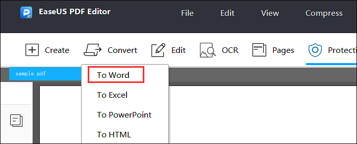 pdf to word conversion