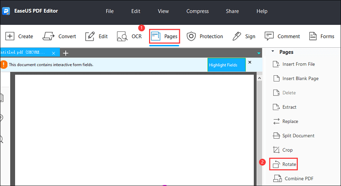 Split PDF Documents at Pages Where Page Size or Orientation Changes