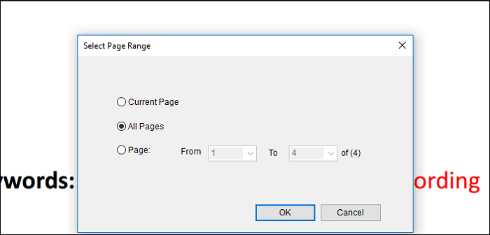 Select pages