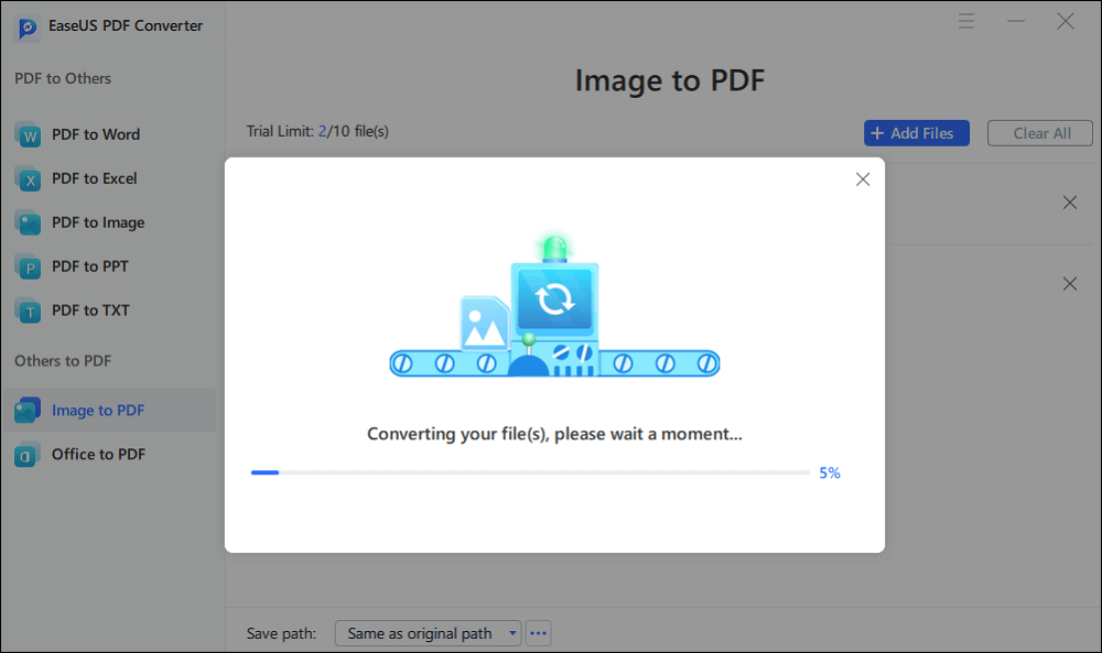 3 Ways to Batch Convert JPG to PDF [2022 Updated] - EaseUS