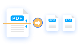 Separate PDF files